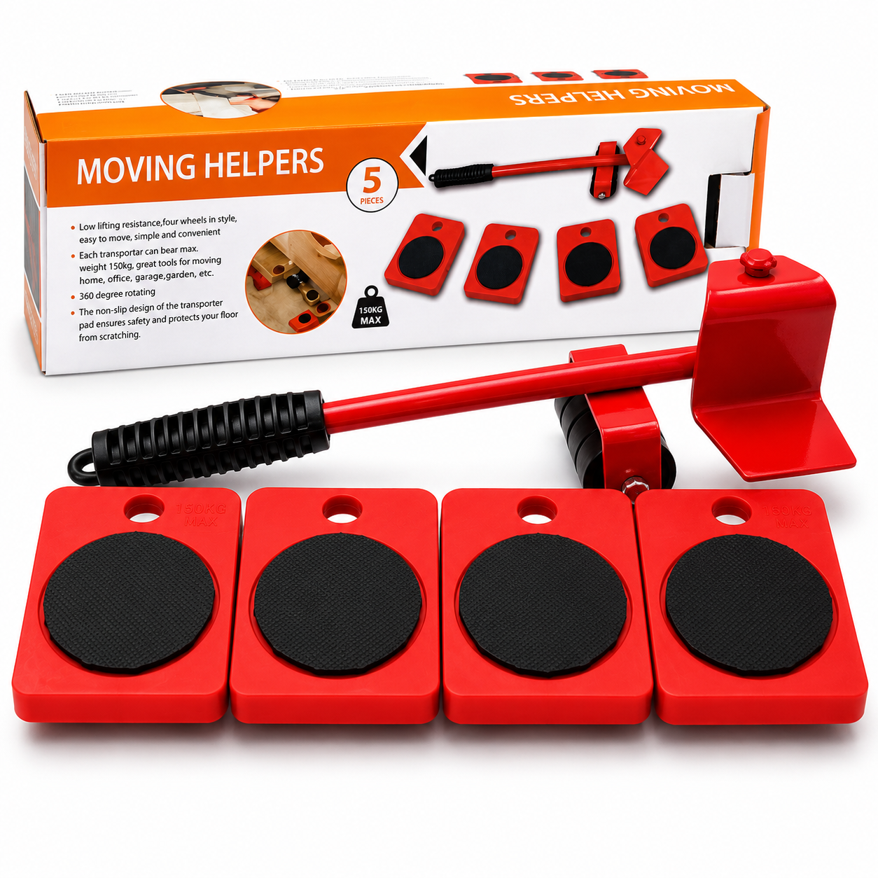 SwiftSlide Heavy Furniture Moving Helpers