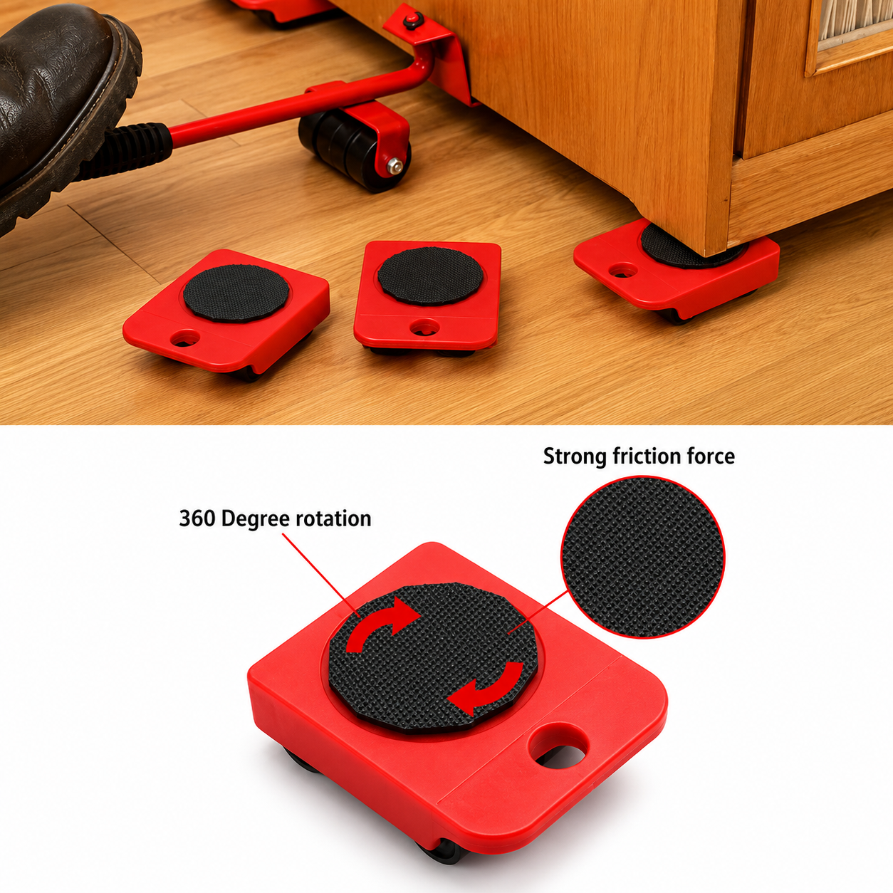 SwiftSlide Heavy Furniture Moving Helpers