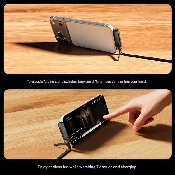 2-in-1 Stand Charging Cable - شحن سريع ومريح لأجهزتك المتعددة في الإمارات