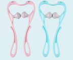 High Quality Multi-function Manual Relaxed Cervical Massager Pressure Relieve Double Ball Pressing Meridian Massager