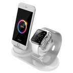 Two-in-one Aluminum Alloy Metal Charging Stand